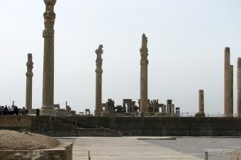 Säulen in Persepolis