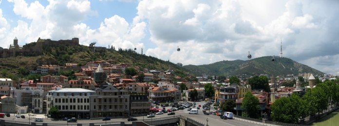 Bild: Panorama von Tiflis
