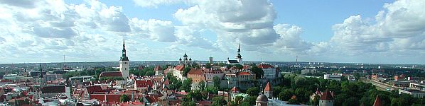 Bild: Tallin - Blick auf die Altstadt