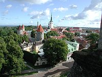 Bild: Tallinn - Blick auf die Unterstadt
