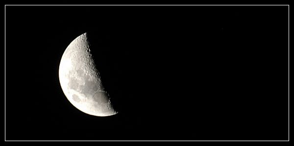 Bild: Der Mond über dem Eaglesnest