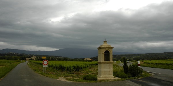 Bild: Wetterstimmung über dem Mt.Ventoux