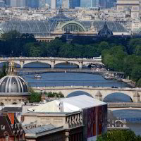 Grand Palais und Arc de Triomphe