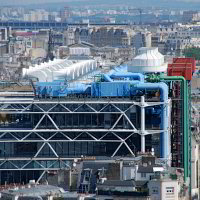 Dach des Centre George Pompidou