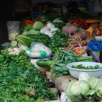 Auf dem Markt in Dien Bien Phou