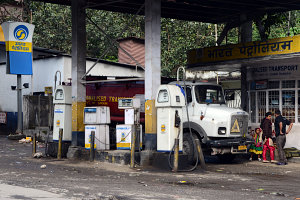 Bild: Tankstelle in Rangpo