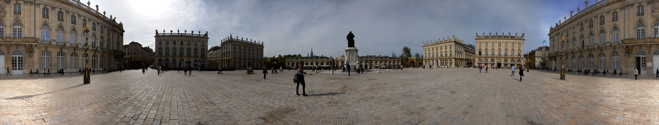 360° auf dem Place Stanislas