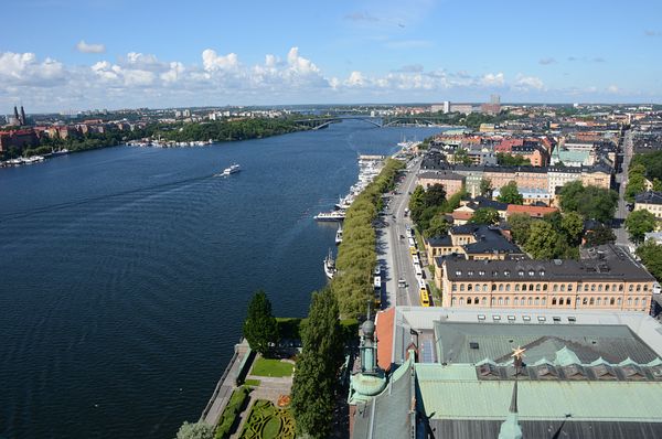 Blickrichtung Kungsholmen