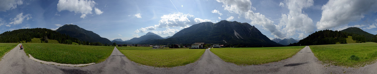 Bild: 360°-Panorama kurz vor Weißenbach