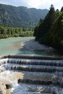 Bild: Der Lechfall bei Füssen