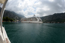 Bild: Auch Wolken über Kotor