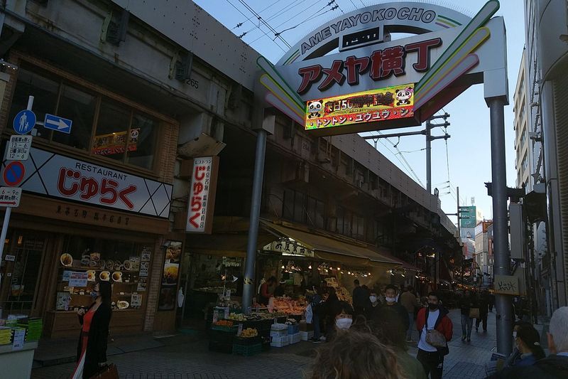 Der Ameya-Yokochō-Markt