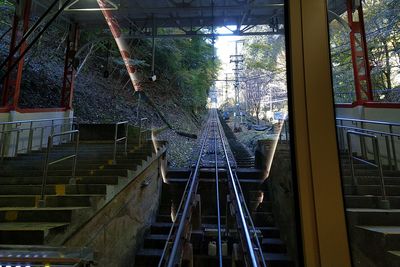 Später Drahtseilbahn