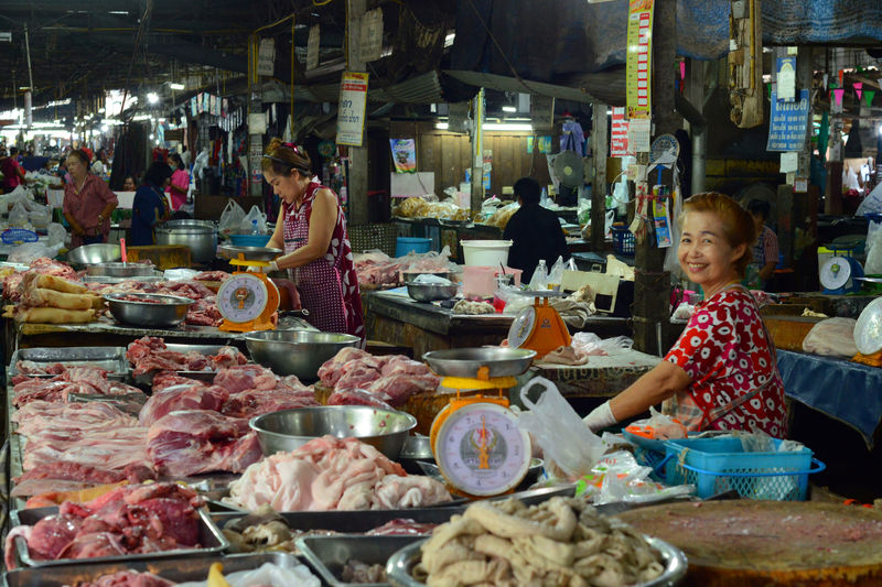 Markt in Lampang