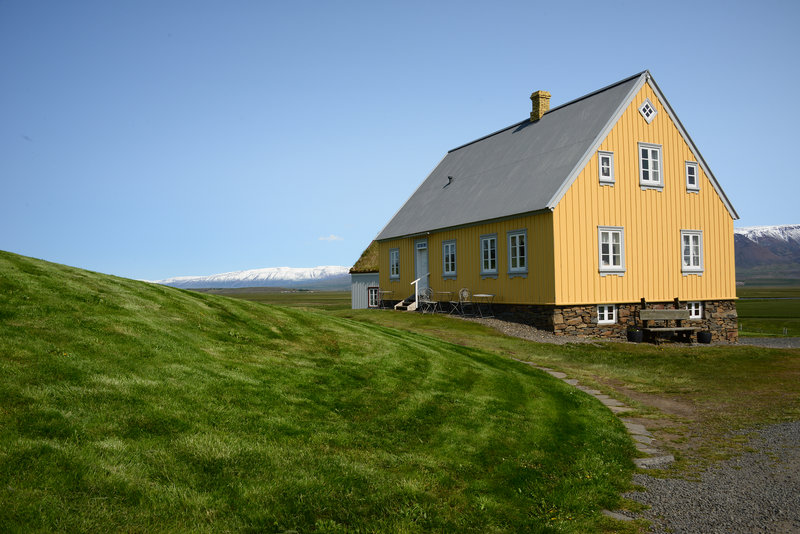 Im Skagafjörður Folk Museum in Glaumbær
