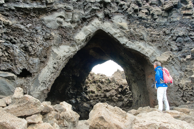 Im Lavafeld Dimmuborgir