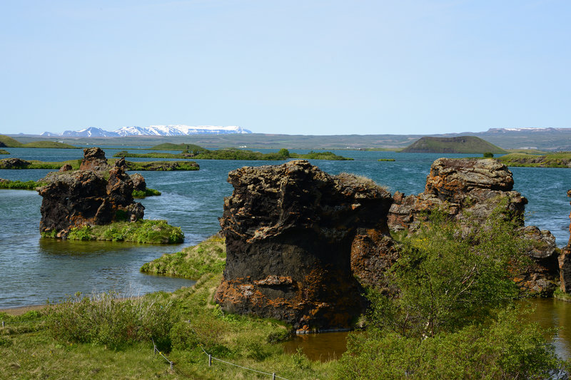 Spaziergänge am Mývatn-See