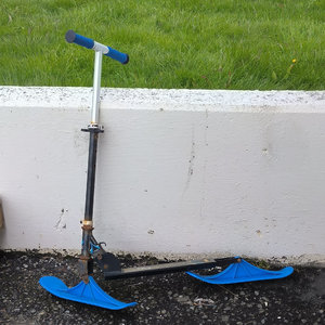 Umgebauter Tretroller