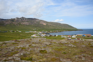 Auf dem Elfenhügel von Borgarfjörður