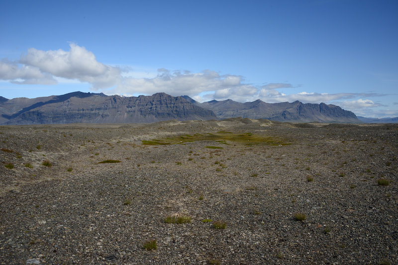 Einmal umgedreht und die Landschaft ist komplett anders