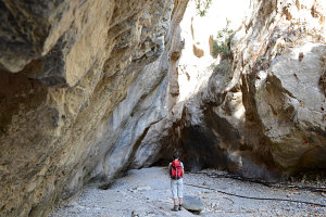 Bild: Am Eingang der Sarakinas-Schlucht