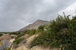 Bild: Wolken über den Bergen