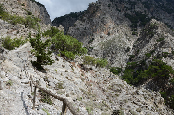 In der Rouwas-Schlucht