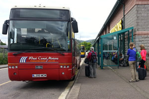 Bild: Der Bus nach Oban