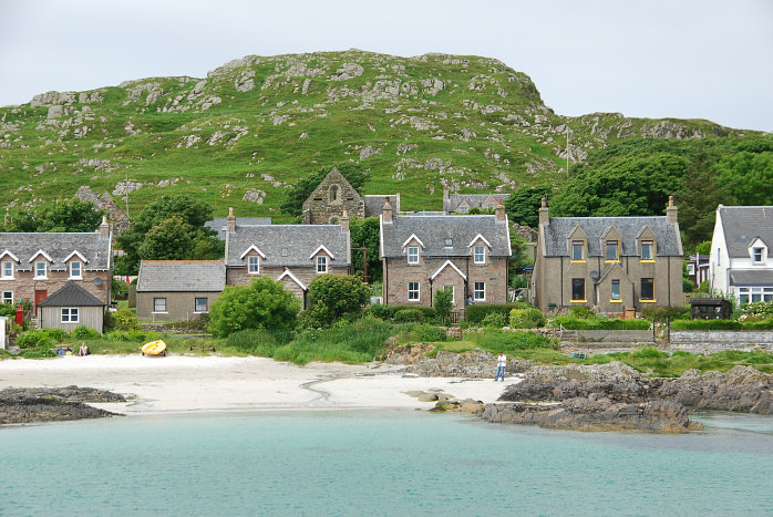 Der Hauptort auf Iona