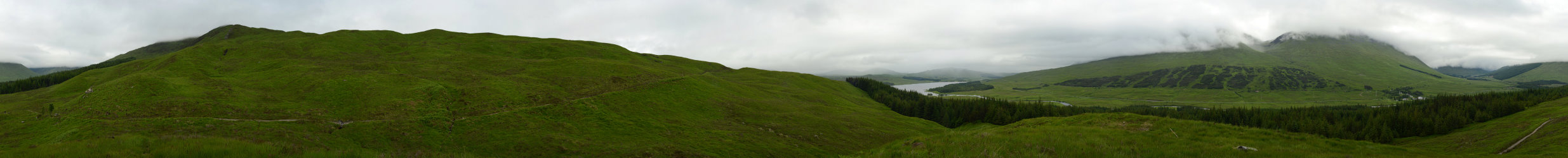 Bild: Blick auf Loch Tulla