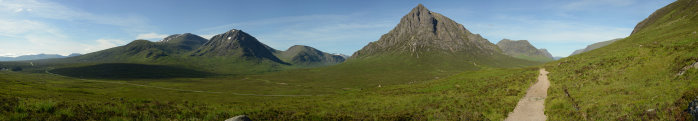 Bild: Blick in das Glen Coe