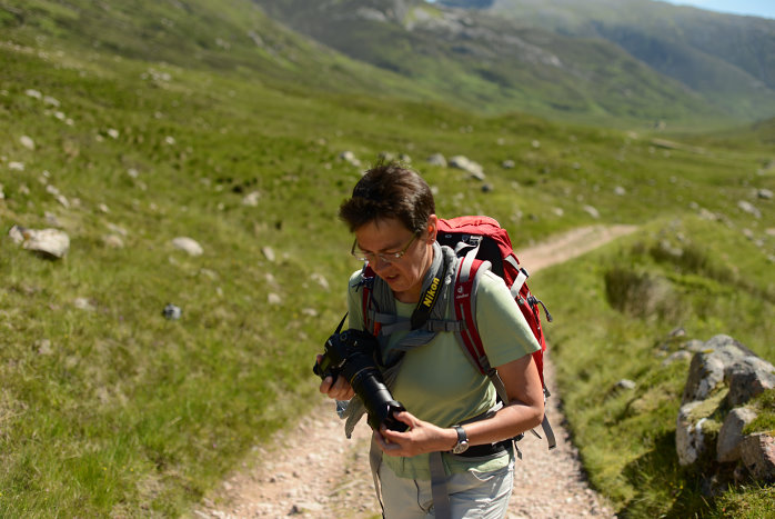 Vor lauter fotografieren kommen wir nicht voran