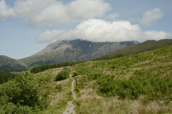 So sieht man Ben Nevis normalerweise