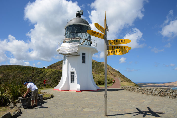 Der Leuchturm von Cape Reinga