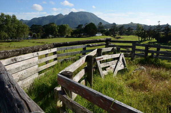 Tolle Landschaft mit Landwirtschaft