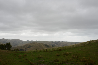 Bild: Keine Sicht und noch dichte Wolken