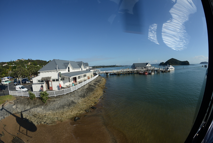 Die Anlegestelle in Paihia