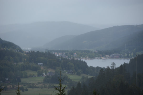 Titisee im Nebel