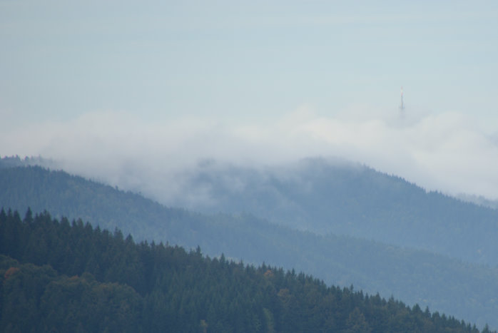 Der Feldberg versteckt sich