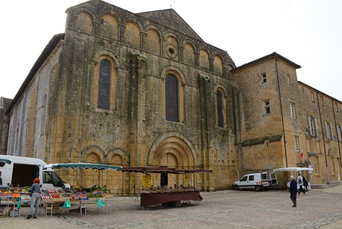 Die Kirche in Cadouin