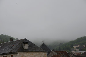 Bild: Morgens früh aus dem Hotelfenster