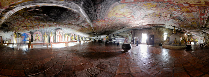 Bild: 360°-Panorama in Dambulla