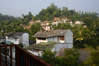 Bild: Der Ausblick von unserem Balkon