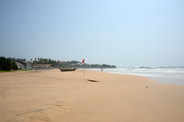 Am Strand von Bentota