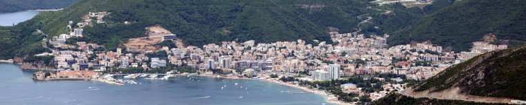 Bild: Budva von oben