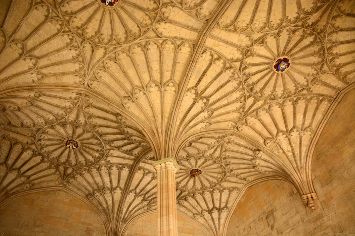 Treppenhausdecke im Christ Church College