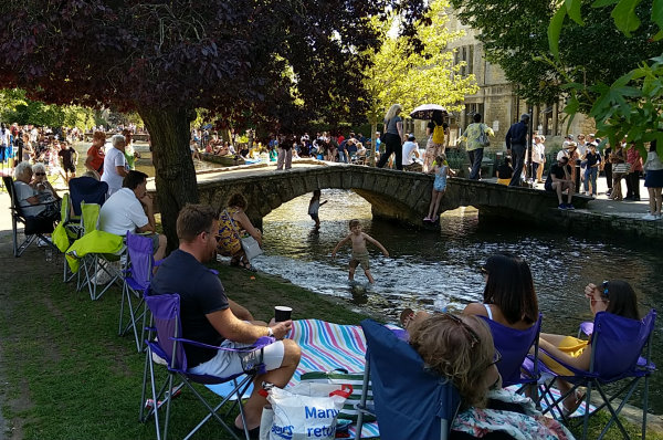 In Bourton-on-the-Water