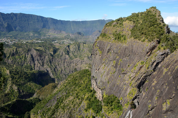 Verrückte beim Abseiling