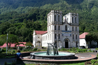 Bild: Die Kirche in Salazie