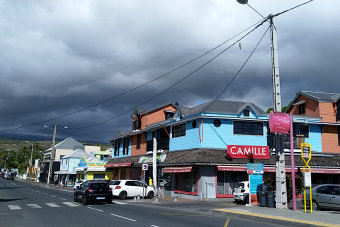 Bild: Die Hauptstrasse in St.Gilles